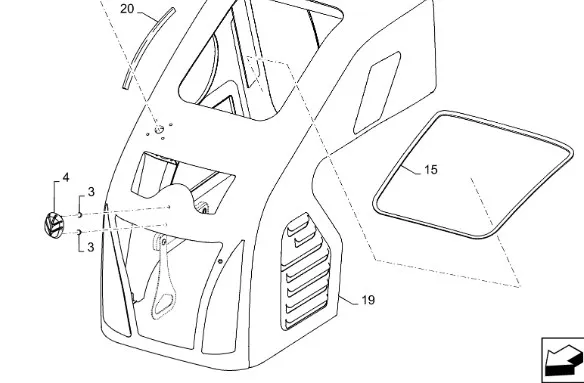 87556274 - Панель капота двигателя