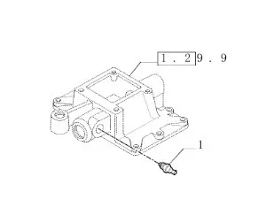 87369252 - Выключатель в сборе