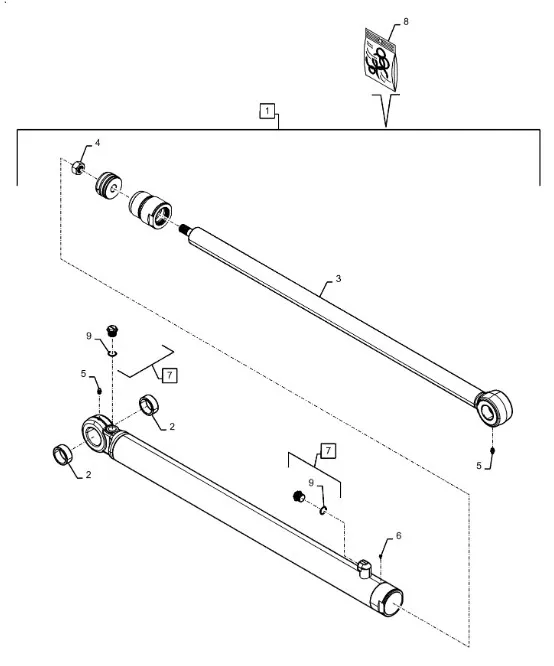 47364862 - гидроцилиндр